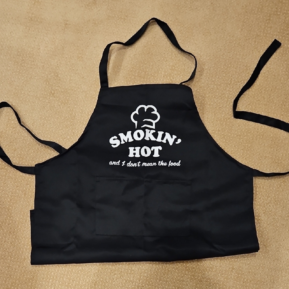 Black Smokin' Hot Apron